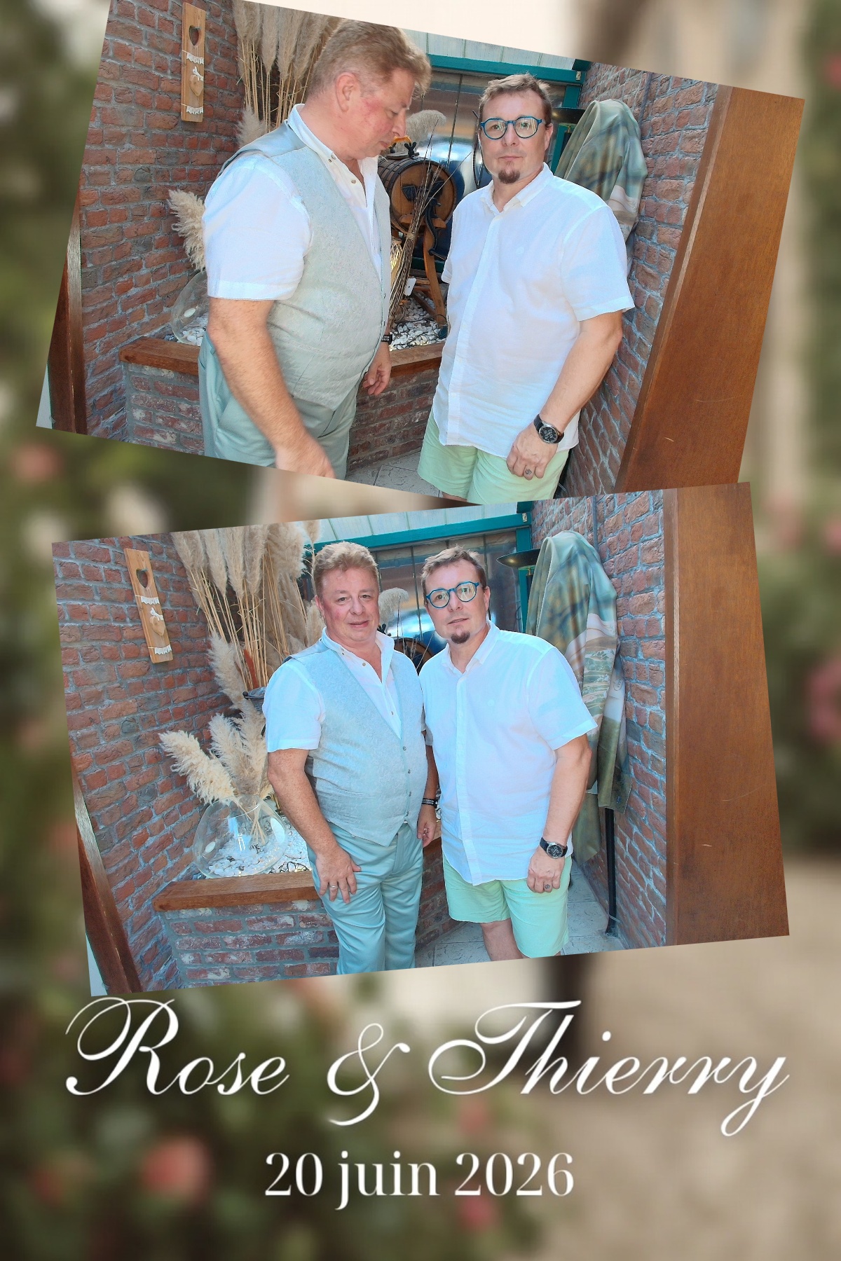 Photo de mariage Rose & Thierry
