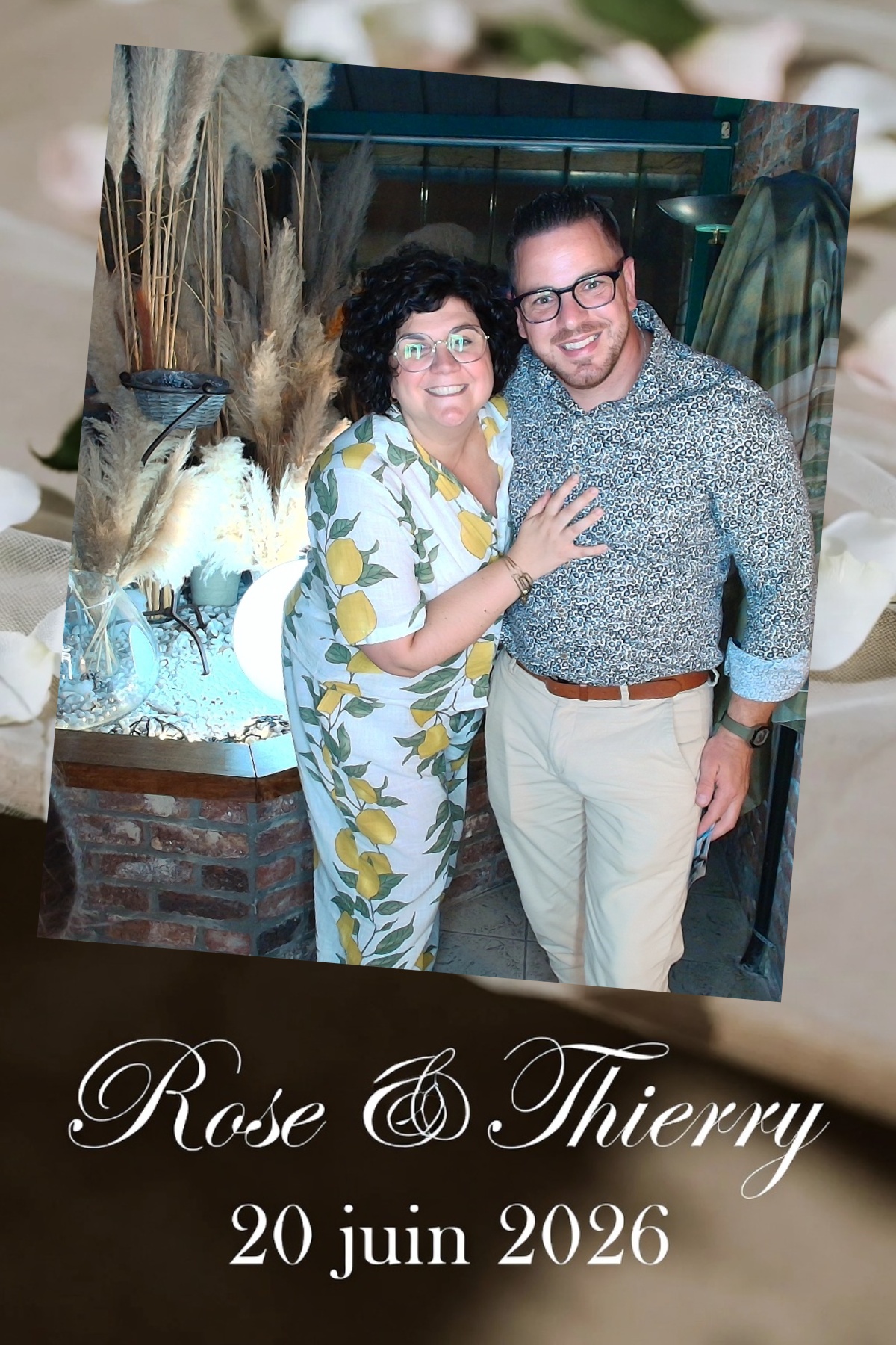 Photo de mariage Rose & Thierry